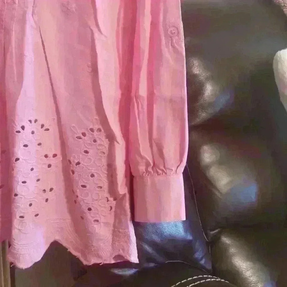 American Sweetheart Blouse Long Sleeve Size: M - Picture 3 of 6